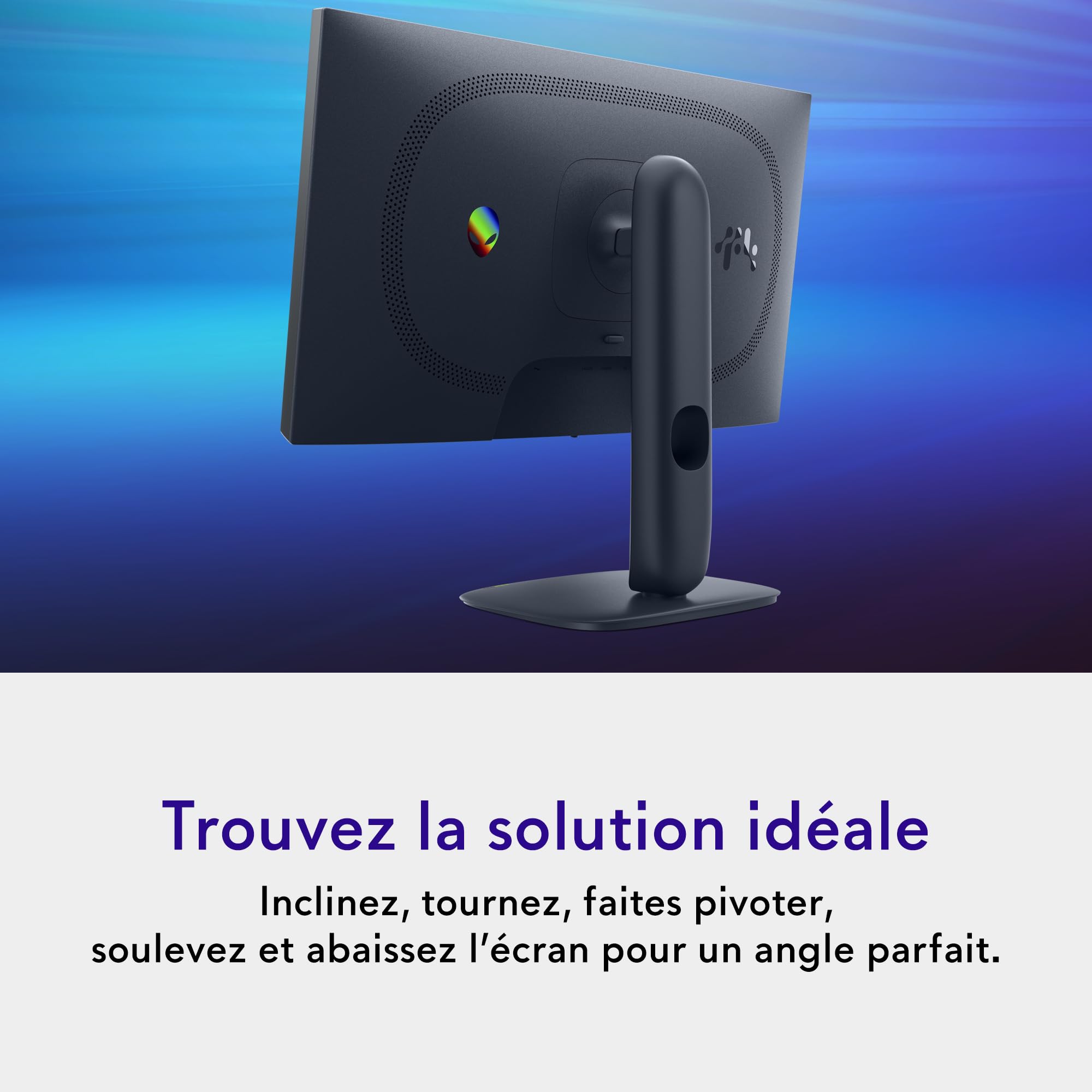 Alienware 25 Écran PC Gaming - AW2525HM, Full HD (1920x1080), 320Hz, Fast IPS, 0.5ms, Compatible NVIDIA G-Sync, AMD FreeSync Premium, DisplayPort, 2 HDMI, 3 USB, Garantie 3 Ans