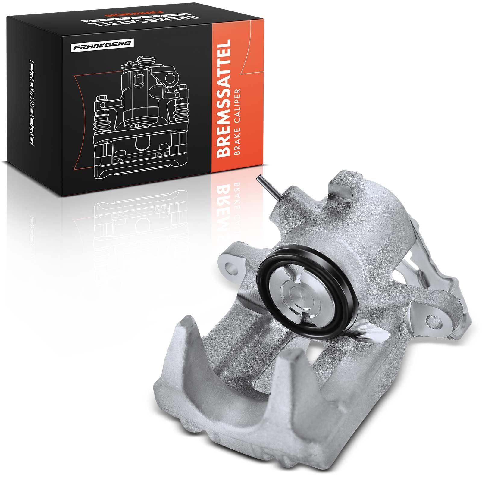 Frankberg Bremssattel Hinten Rechts Für BMW 5er F10, F18, F11 - Mit Halter, 1-Kolben, Ersetzt 34216793042