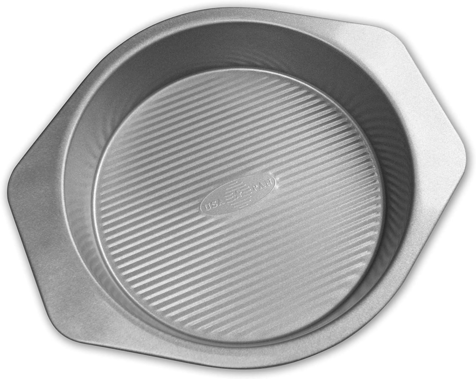 USA PanAmerican Bakeware Classics 9-Inch Round Cake Pan, Aluminzed Steel