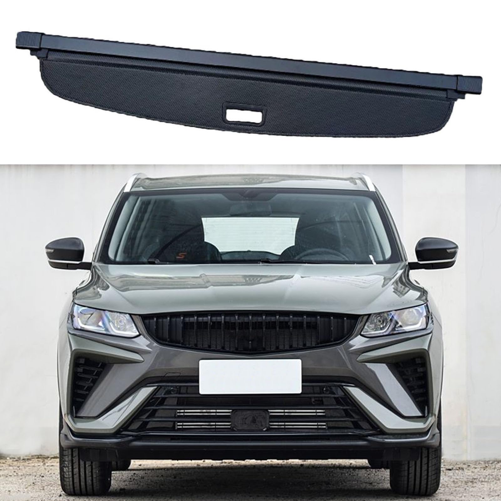 SXLGDW Car Retractable Rear Trunk Parcel Shelf,Compatible with Geely Coolray 2019-2025,Car parts