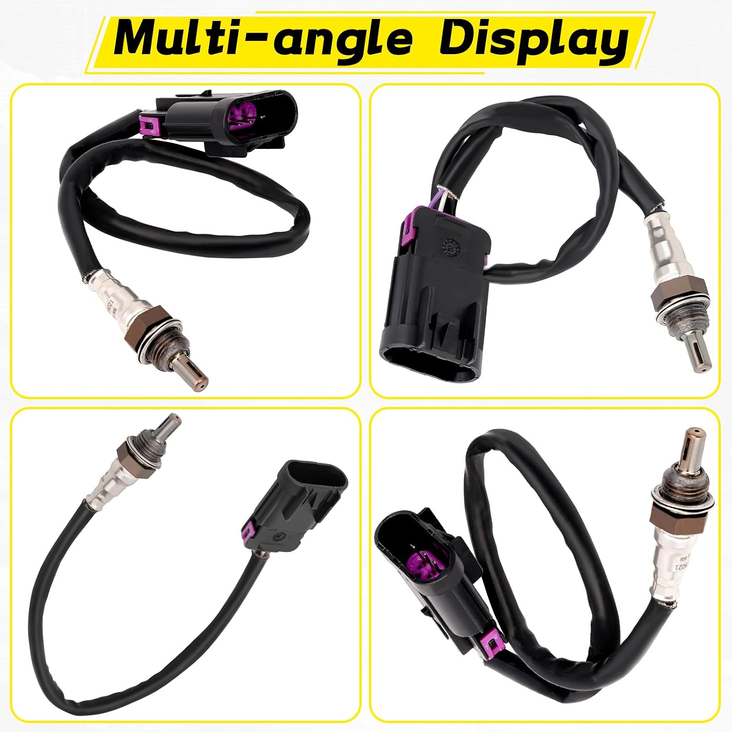 4016021 4013979 Oxygen O2 Sensor Fits for Polaris General RZR 1000 2017-2018, RZR 170 570 900 XP 1000 2016-2017, Chieftain 2015-2016, Ranger 570 900 XP 1000 2016-2017, WTS-27