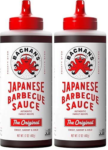 Miniatura 9 de Bachan's - La Salsa Original Japonesa de Barbacoa, 17 Onzas. Lote Pequeño, Sin GMO, Sin Conservantes, Vegana y Libre de BPA. Condimento para Alas,