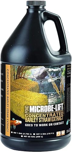 MICROBE-LIFT MLCBSEG4 Acondicionador concentrado de extracto de paja de cebada para estanques y jardín acuático al aire libre, seguro para peces Koi