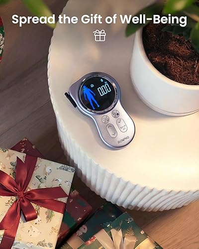 Miniatura 2 de RENPHO Cinta métrica inteligente con pantalla grande, cinta métrica de cuerpo Bluetooth con aplicación para pérdida de peso, forma de fitness,