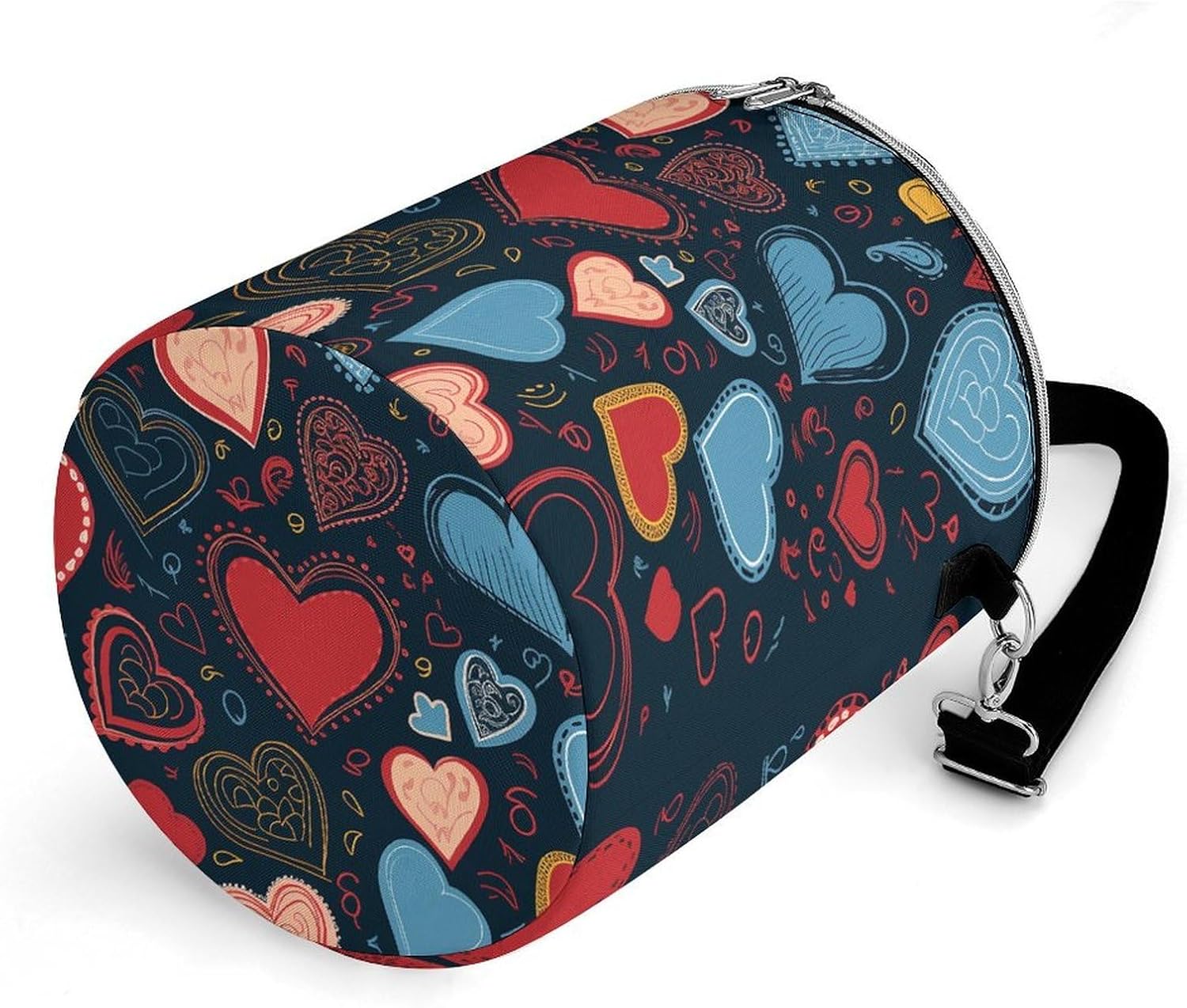 Arious Heart Shapes Lunch Bag 15L, Insulated Picnic Basket with Leakproof Design - Large Cooler Tote for Camping, Beach, Hiking & Groceries