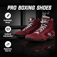 Vista 19 de Hayabusa Pro - Zapatos de boxeo para hombres y mujeres