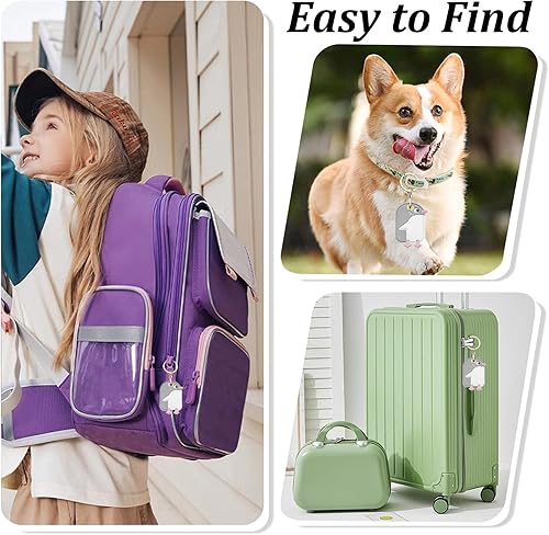 Miniatura 48 de Funda de cuero para llavero para Apple Airtag, funda protectora de AirTag con anillo para llavero, funda antiarañazos para llaves