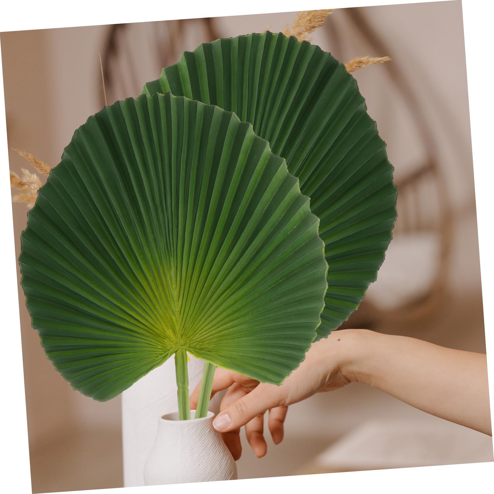 Garneck 5 Pezzi Di Foglie Artificiali Di Alberi Foglie Finte Di Monstera Decorazioni Per Piante Tropicali Vivaci Per Decorazioni Da Interni