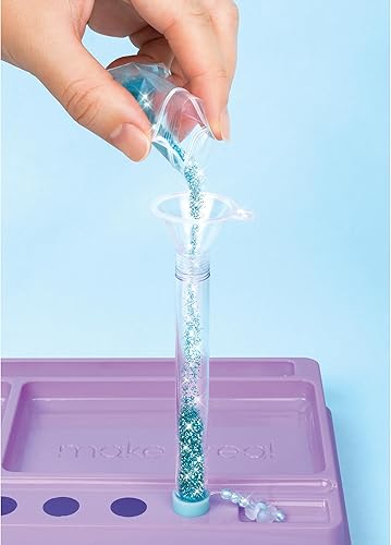 Miniatura 5 de Make It Real Bolígrafos flotantes de bricolaje haz 3 bolígrafos brillantes, personaliza con purpurina y abalorios, adolescentes, niñas y niños a