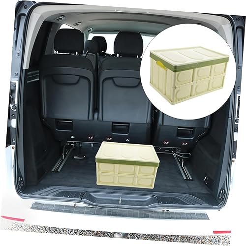Miniatura 9 de Organizador de maletero de automóvil, contenedor de almacenamiento plegable para capacidad de vehículo, accesorios de automóvil para SUV y minivan,