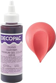 Guava Trend Premium Gel Color Cake Decorations, Guava Food Coloring - Guava Gel Color - 4 Fl Oz