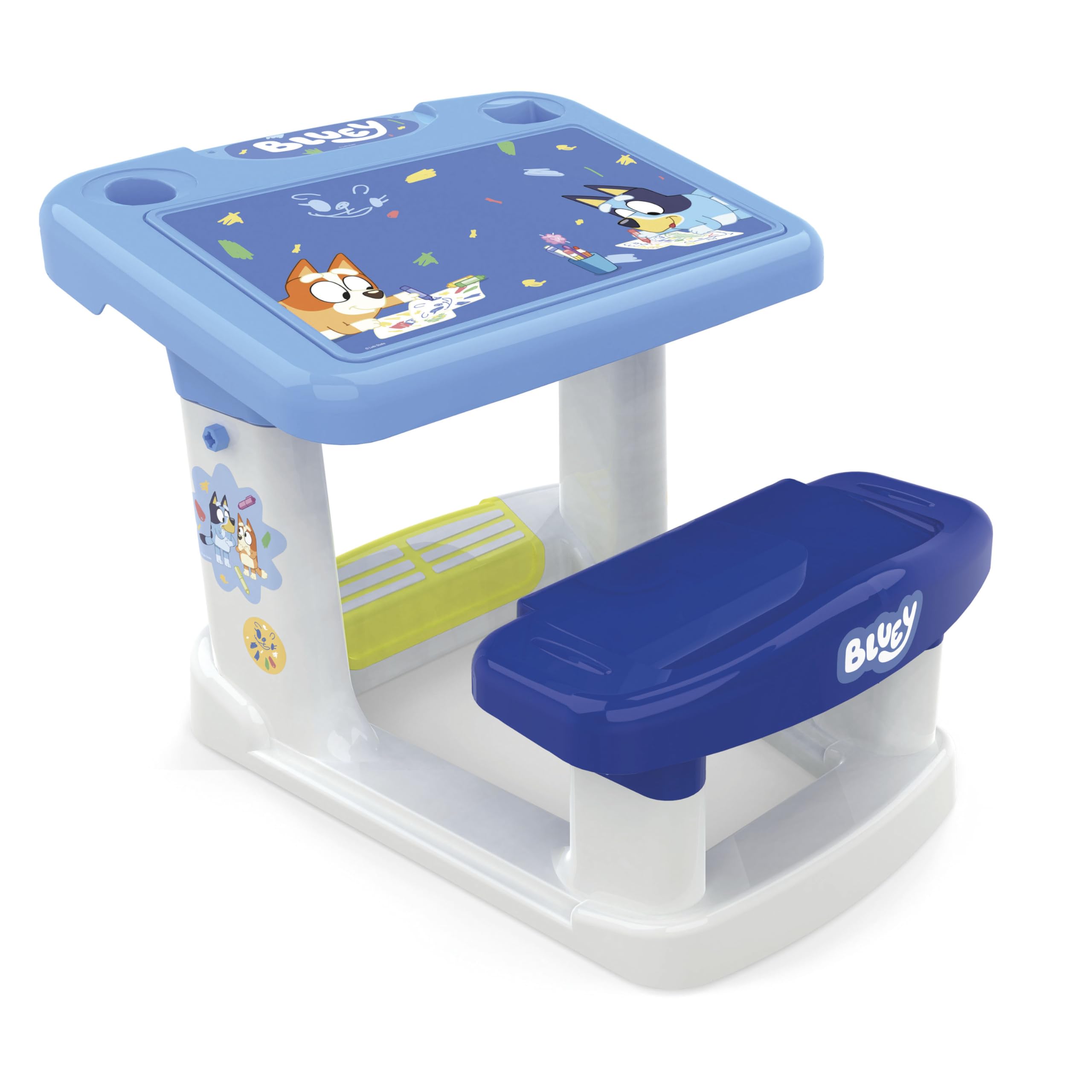 Chicos - Bluey Desk - Children's Desk with Large Work Surface and Storage Compartments 24 Months + (51084)