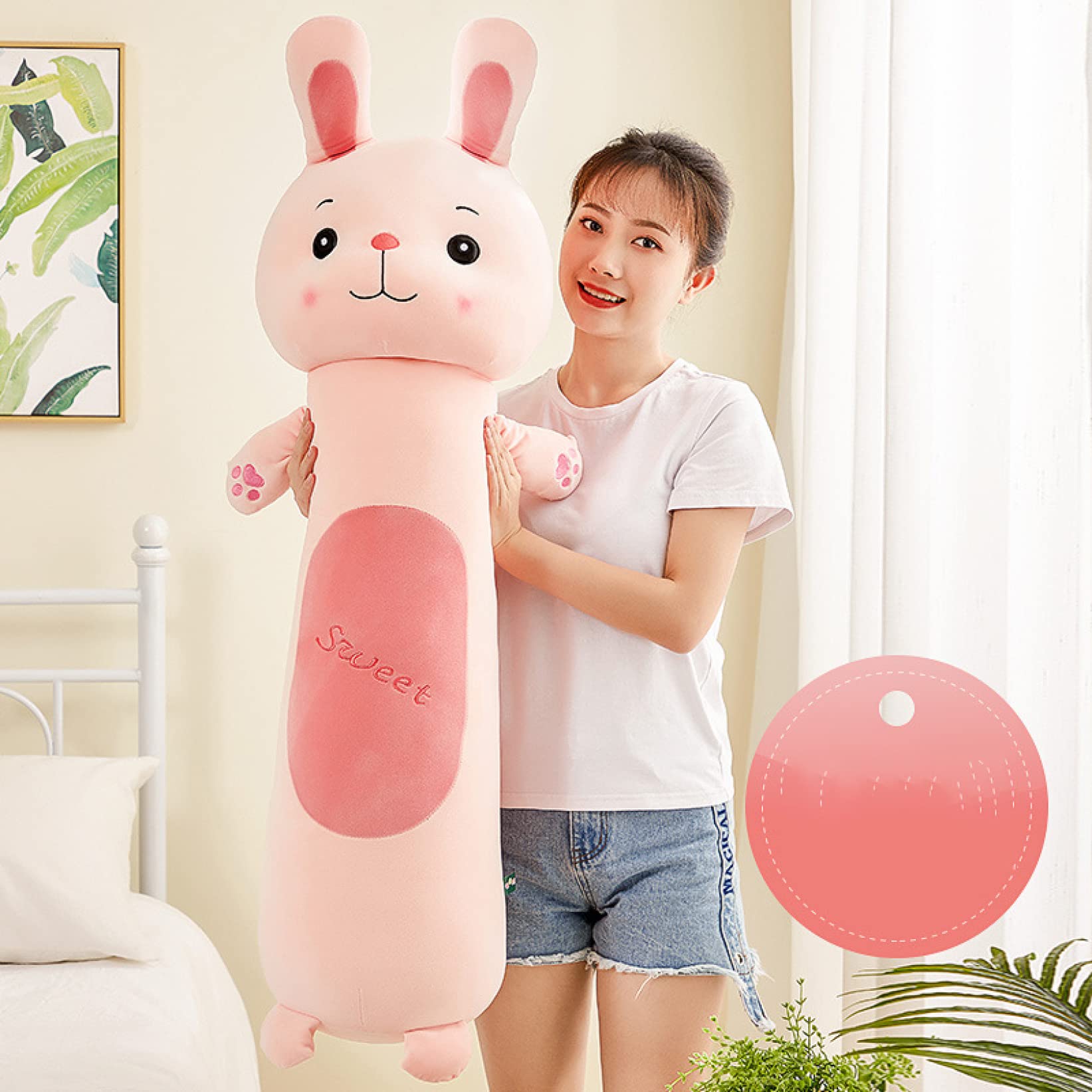 Amazon.co.jp: [ハウスXIN] ウサギ抱き枕 ウサギぬいぐるみ