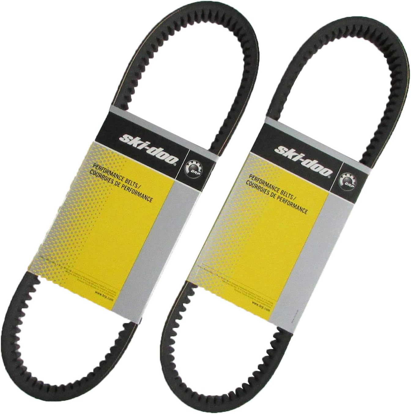SkiDoo New OEM Drive Clutch Belt TWO PACK 417300066 Mach 1, Z, Formula III, GT, Belts Amazon