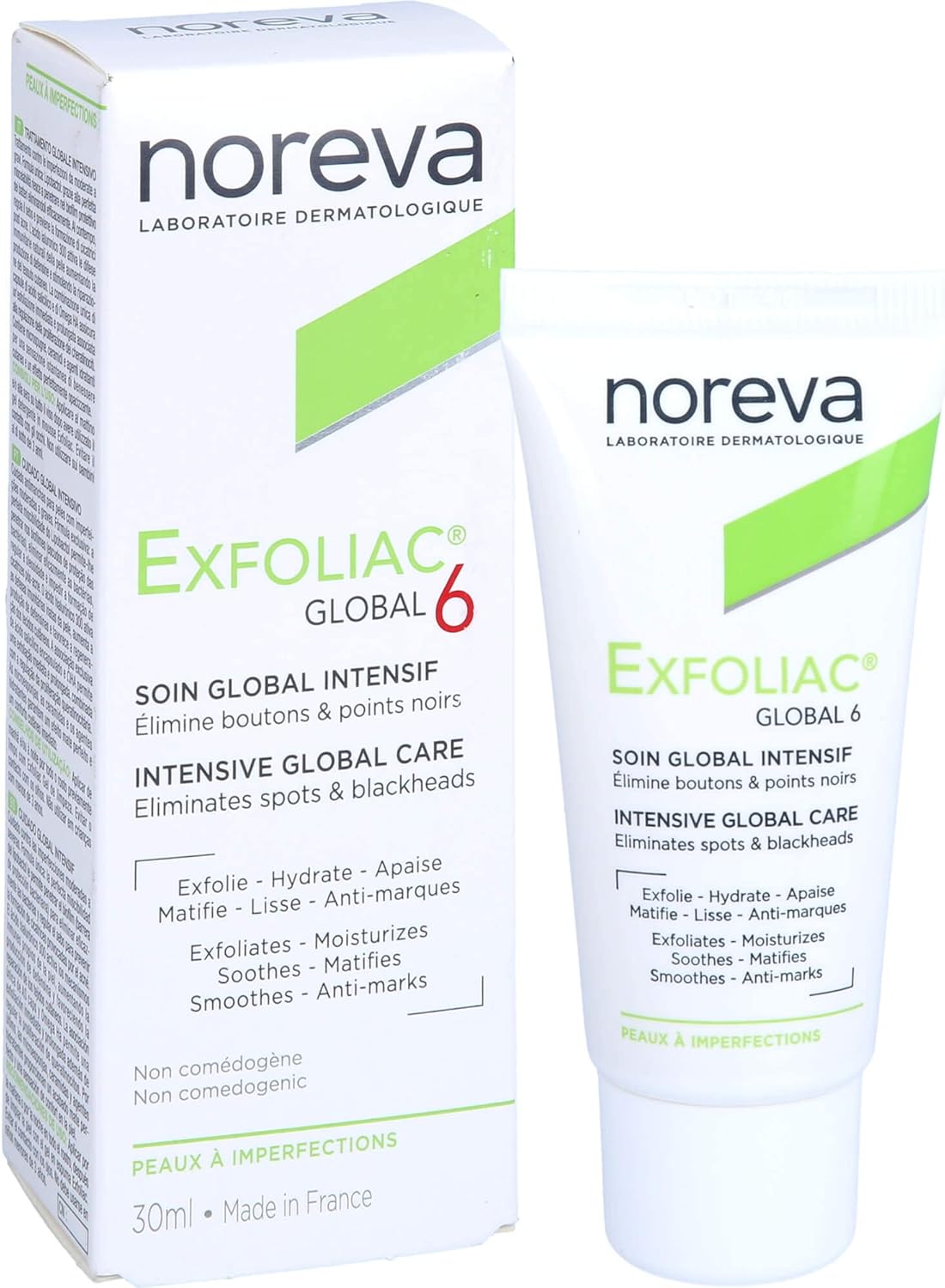 Noreva Italy Exfoliac Global 6 Cream 30ml