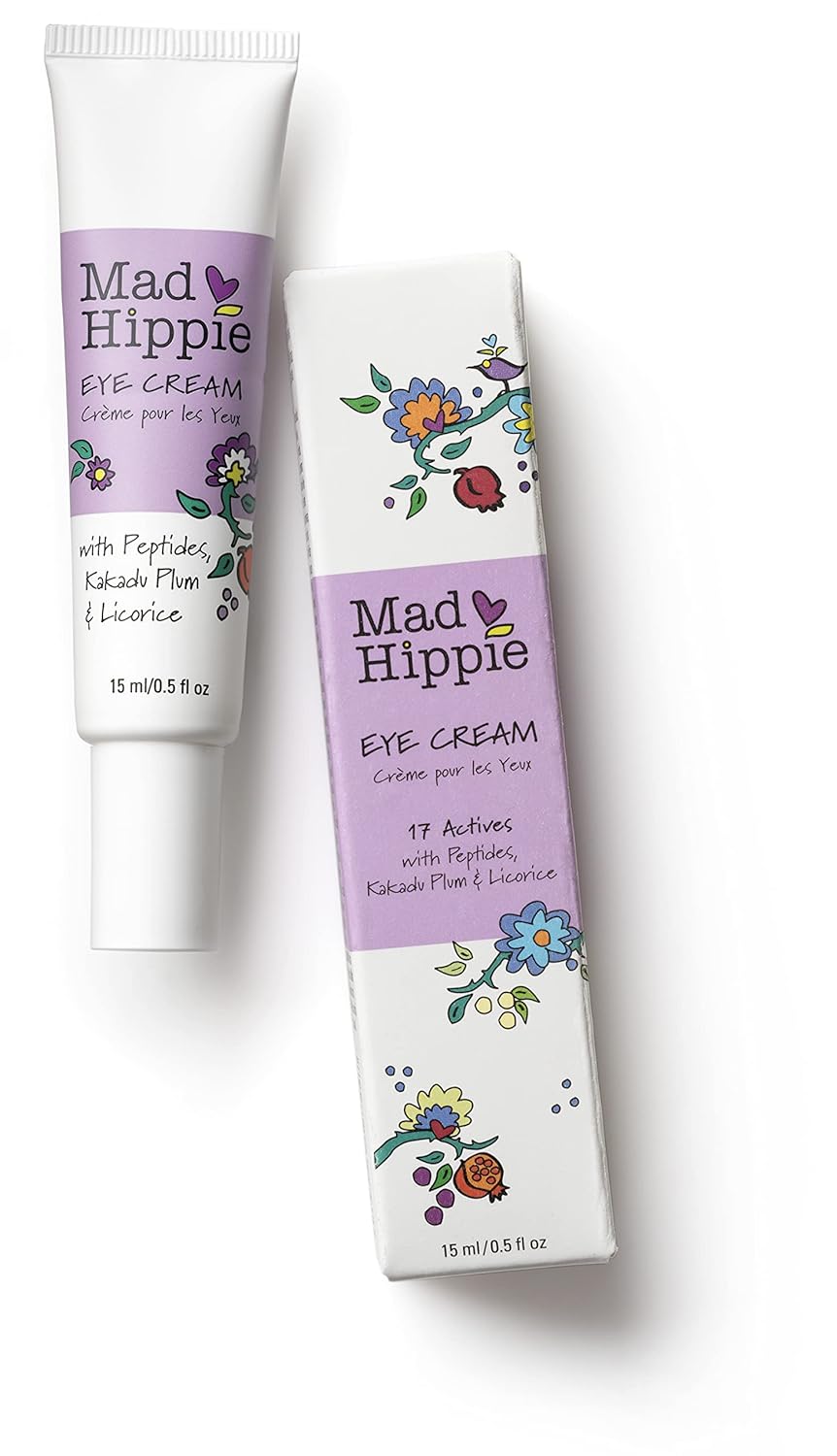 Mad Hippie Eye Cream AntiAging Under Eye Cream for Dark