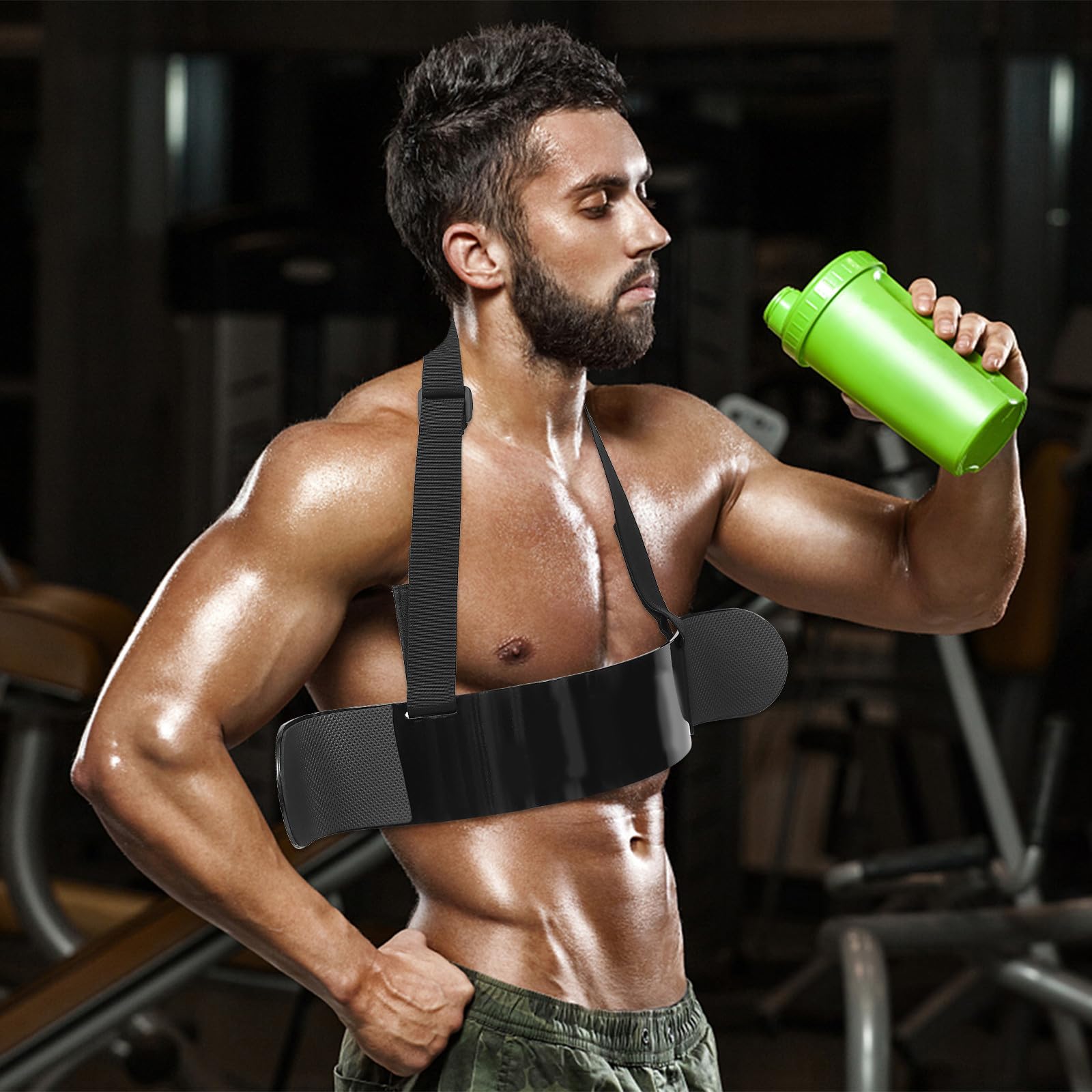 Arm Trainingsgerät Oberarm Trainingsbrett aus Aluminiumlegierung Verstellbar und Einfach zu Bedienen für Muskelaufbau Zuhause und Gezieltes Armtraining