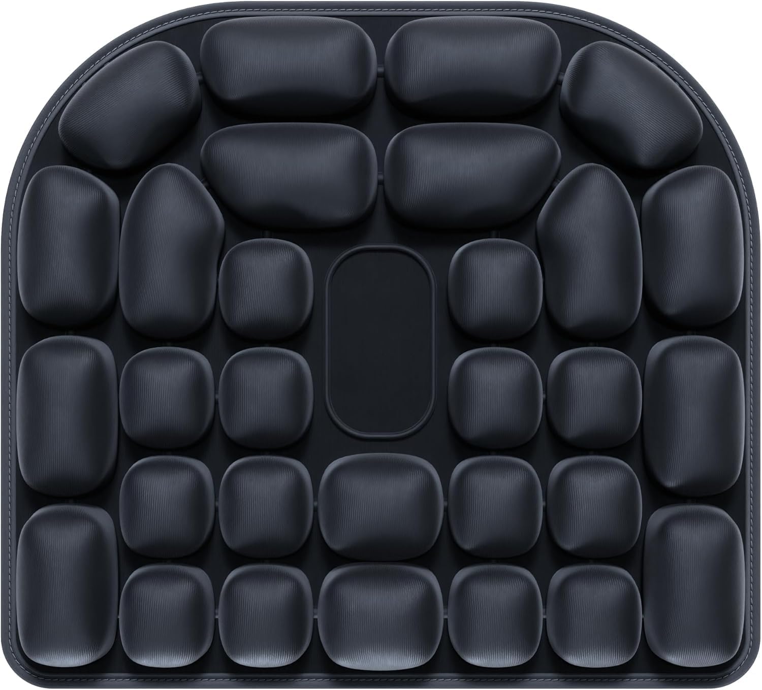 Inflatable Travel Seat Cushion, 3D Airbag Wheelchair Cushions, Airplane Seat Cushion for Long Flights Without Air Pump, Coccyx Cushion for Tailbone Pain,for Office Chair, Cars, Stadiums