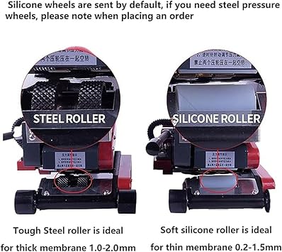 Geomembrane Liner Hot Wedge Welding Machine Overlap Sealing Welding Machine for HDPE PVC EVA(110V,15cm)