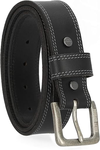 Harley-Davidson Men's Mens 38mm Leather Belt