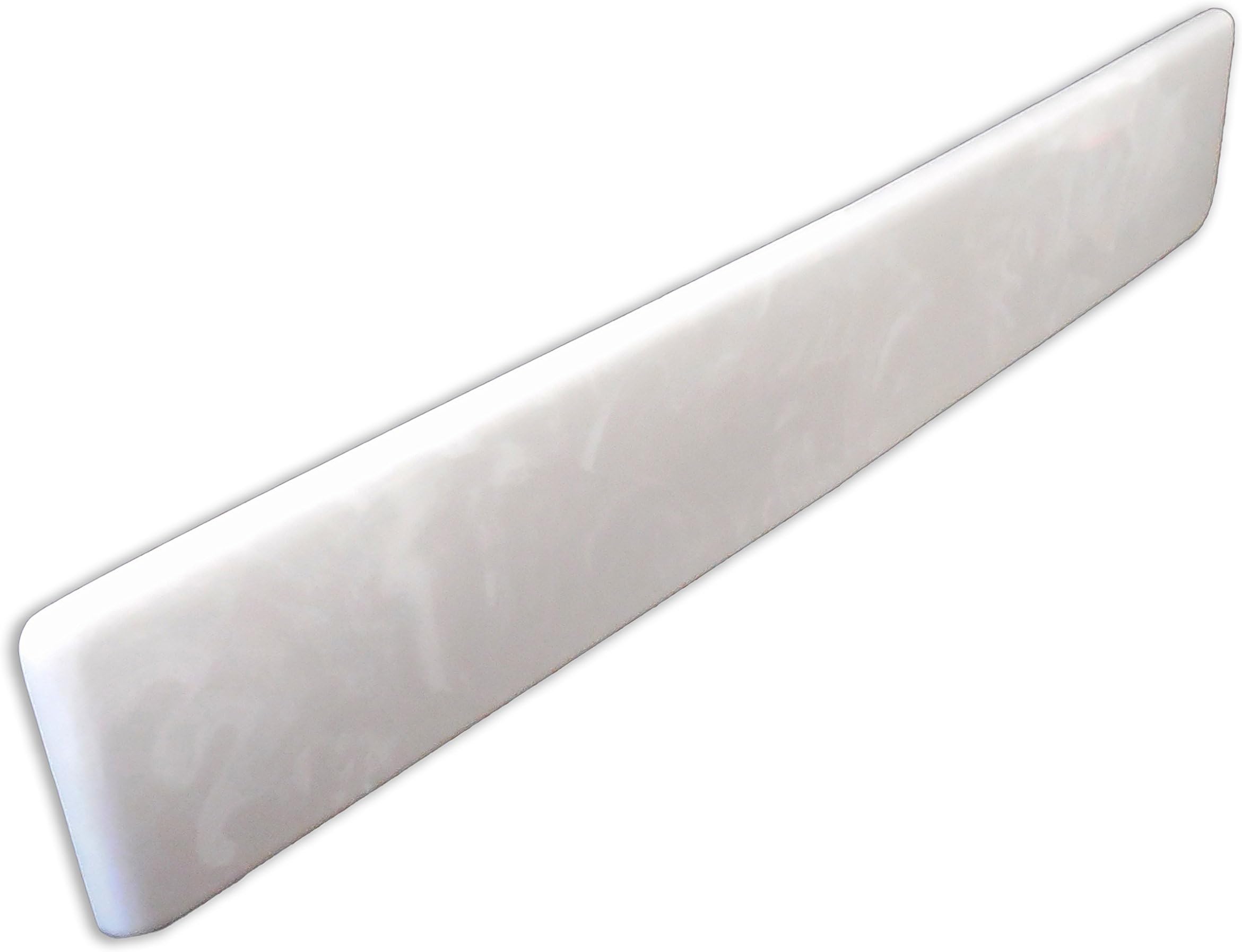 Imperial Marble Corporation VL101W 19" MRBLD LEFT SD SPLASH, White on
