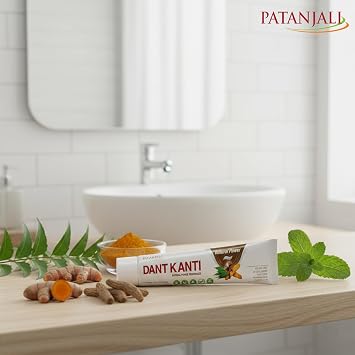 Patanjali Dant Kanti Natural Toothpaste - 150 g / 5.29 fl oz