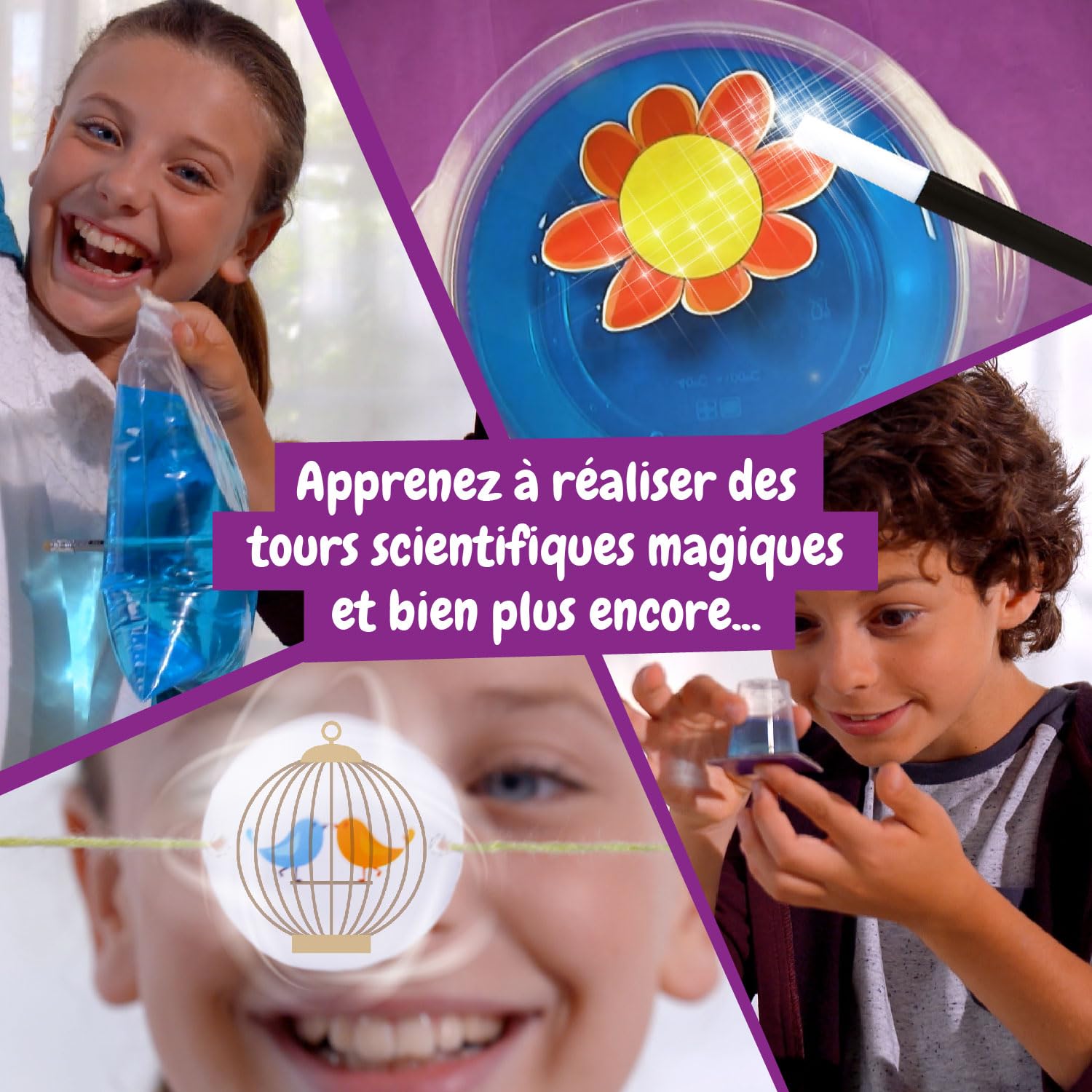 Science4you Science de la Magie - Boite de Magie pour Enfant - Apprenez la magie avec la Coffret de Magie pour Enfant - Jeux pour Enfant 8+ ans avec Kit de magie - Cadeau pour Garçon et Fille 8+ ans