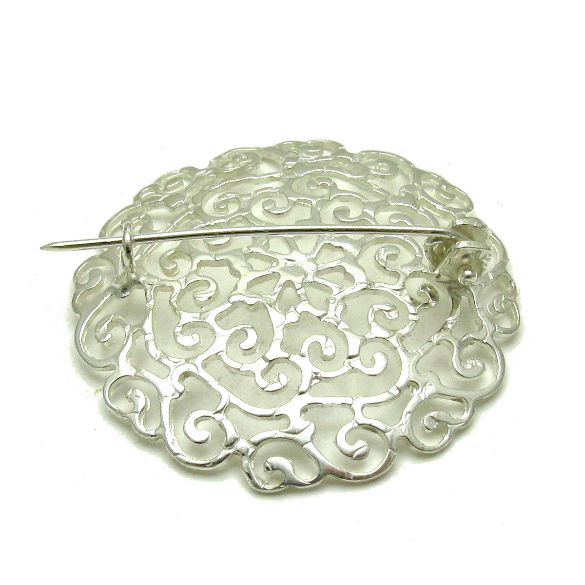 Brosche aus 925 Sterling Silber Empress