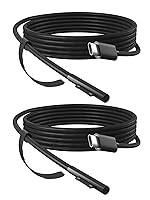 Vista 1 de P45W 15V 3A Compatible con Microsoft Surface Pro 3/5/6/7Go3/2/1 Laptop 4/3/2/1 Tipo-C a Surface Cable Trenzado de Nylon Fuente de Alimentación