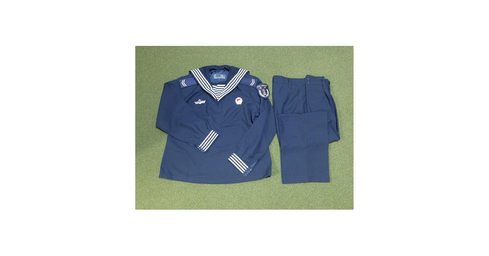 Amazon.co.jp: 中国人民解放軍 海軍 07式 水兵服 軍服 冬服 Mサイズ Amazon.co.jp: 中国人民解放軍 海軍 07式 水兵服 軍服 冬服 Mサイズ