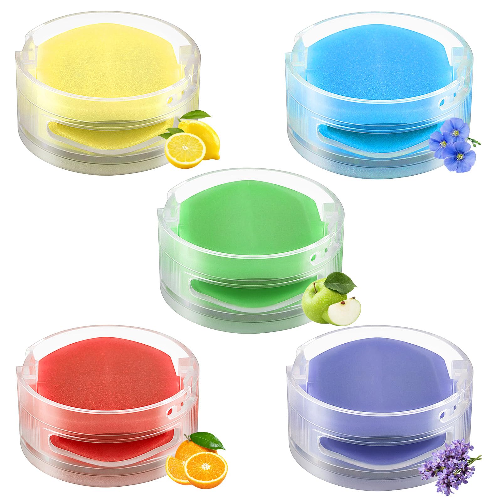 5Pack Anti Odour Cartridge for Shark IZ400UKT IZ400UK IZ420UKT NZ860UKT NZ860UK AZ913UK AZ913UKT HZ3000UKT, Air Freshener Odor Neutralizer Replacement Accessories Compatible with Shark Vacuum Cleaner
