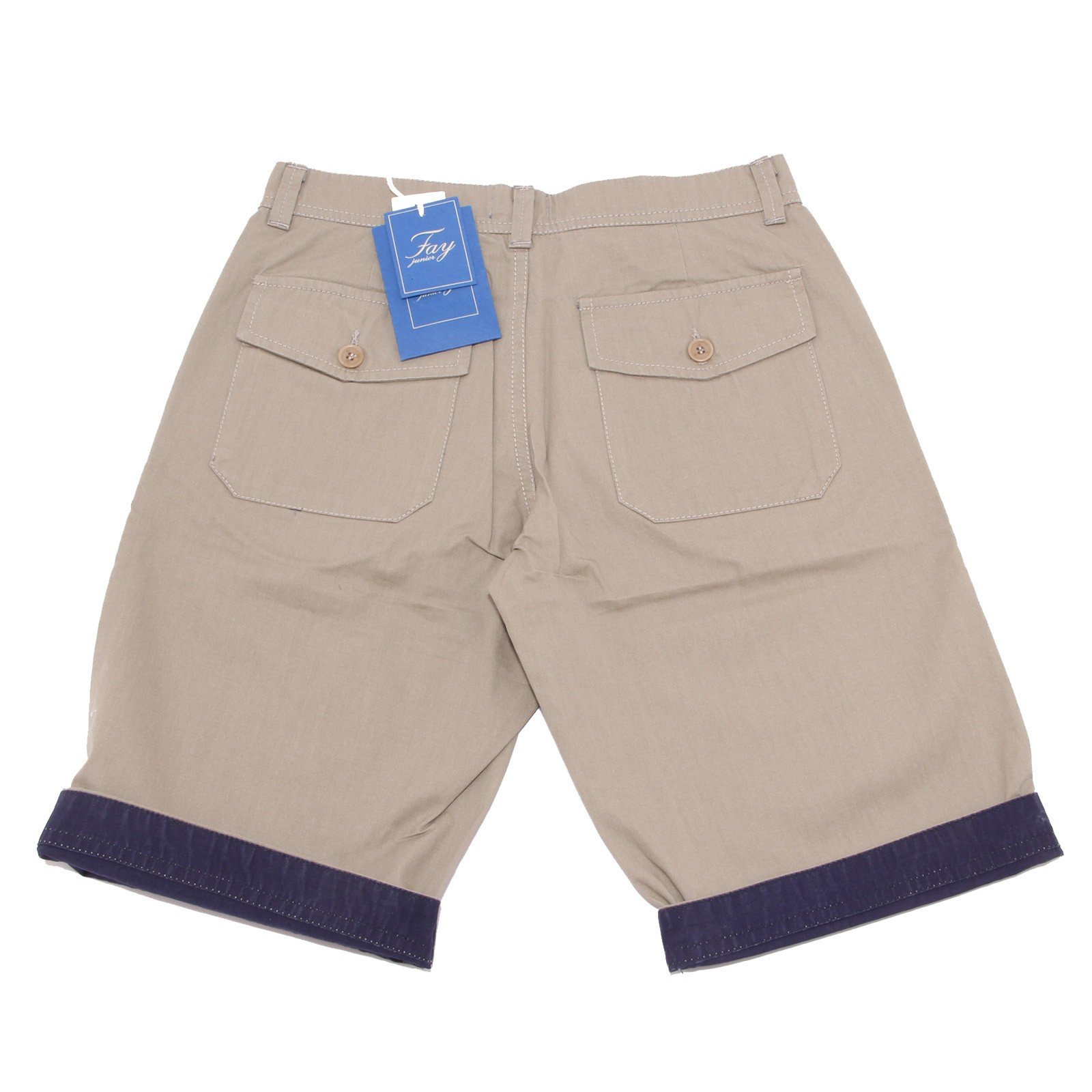 Fay 9520S Bermuda Bimbo Tortora Pantalone Corto Short Pant Kid