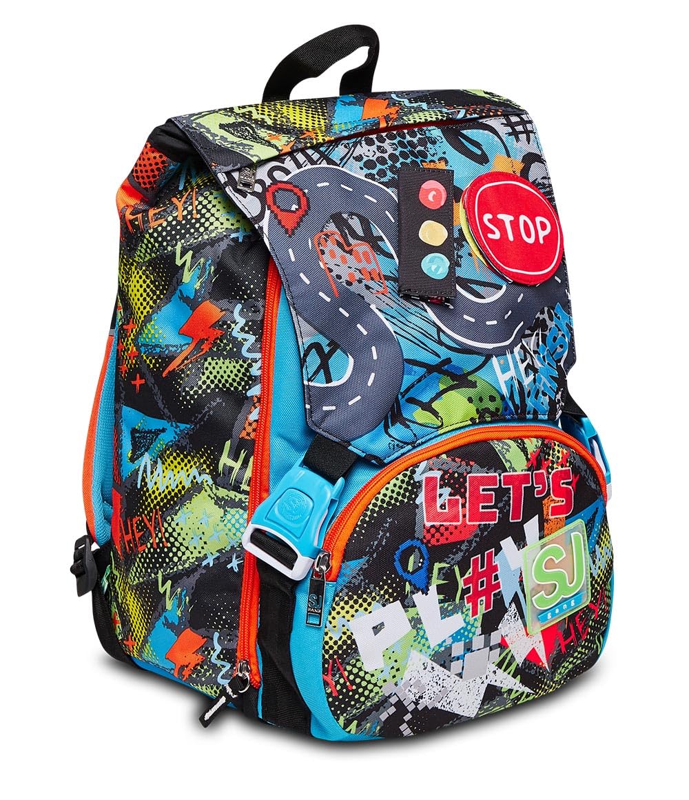 SJ GANG STYLE JAM GANG Boy's Sdopp.big Sj Gang Backpack EXTENSIBLE BACKPACKS (pack of 1)