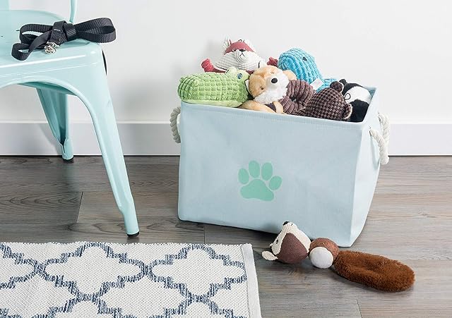 Foto 5 de 6 de Bone Dry DII - Cesta de Almacenamiento para Juguetes de Mascota, para decoración del hogar y Uso Diario