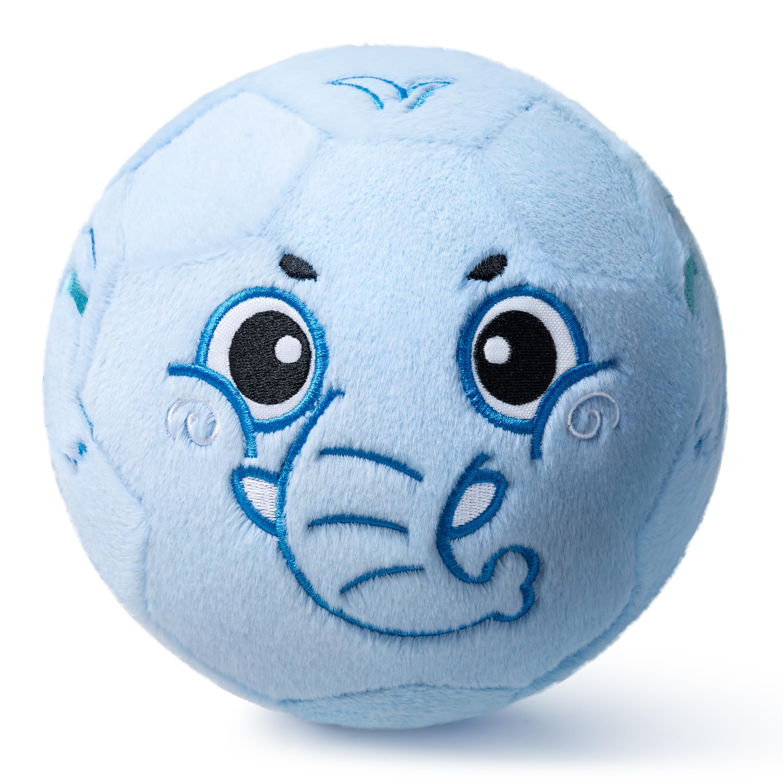 VangeBow Soft Indoor Football Gifts for Boys Girls, Inflatable Plush Lightweight Baby Kids Ball Toys for Toddlers 1-3 4 5 Year Old Children First Birthday Gift (Elephant, Pump Include) — image 1