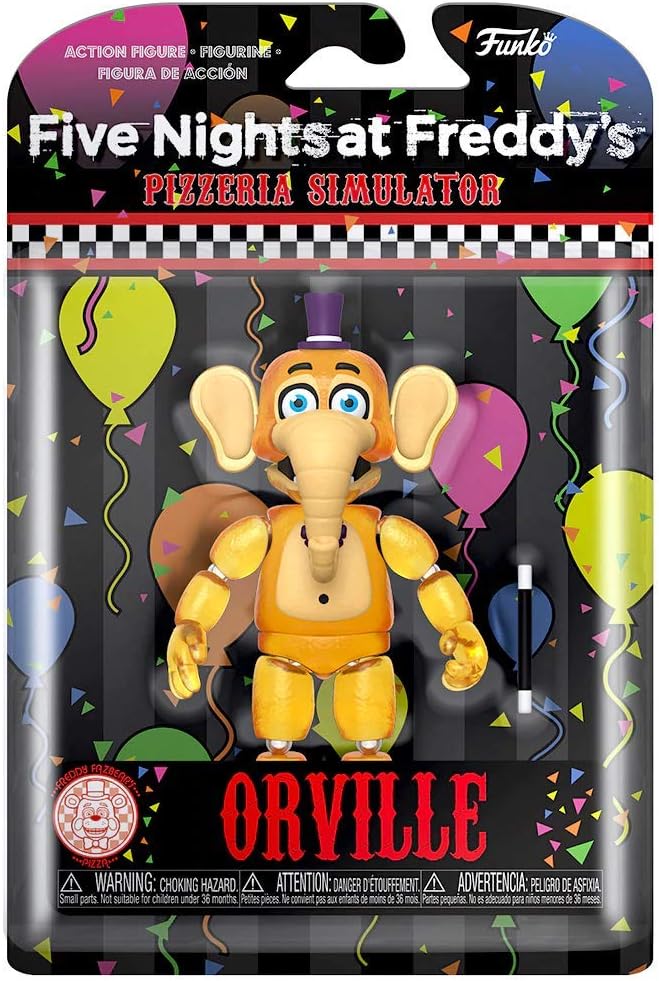 Funko Action Figures: Five Nights at Freddy's Pizza Simulator - Orville Elephant