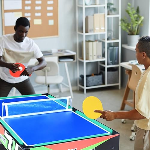 Miniatura 4 de vocheer 4-in-1 Combo Game Table, Competition Game Table Set Pool Billiards, Hockey Table, Soccer Foosball Table, Table Tennis Table, 31.5in