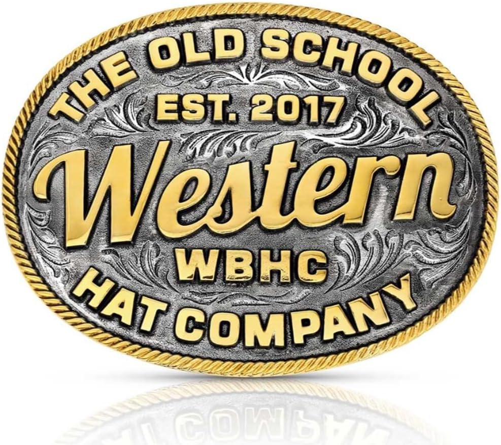 Montana Silversmiths Officially Licensed Whiskey Bent Western Belt Buckle