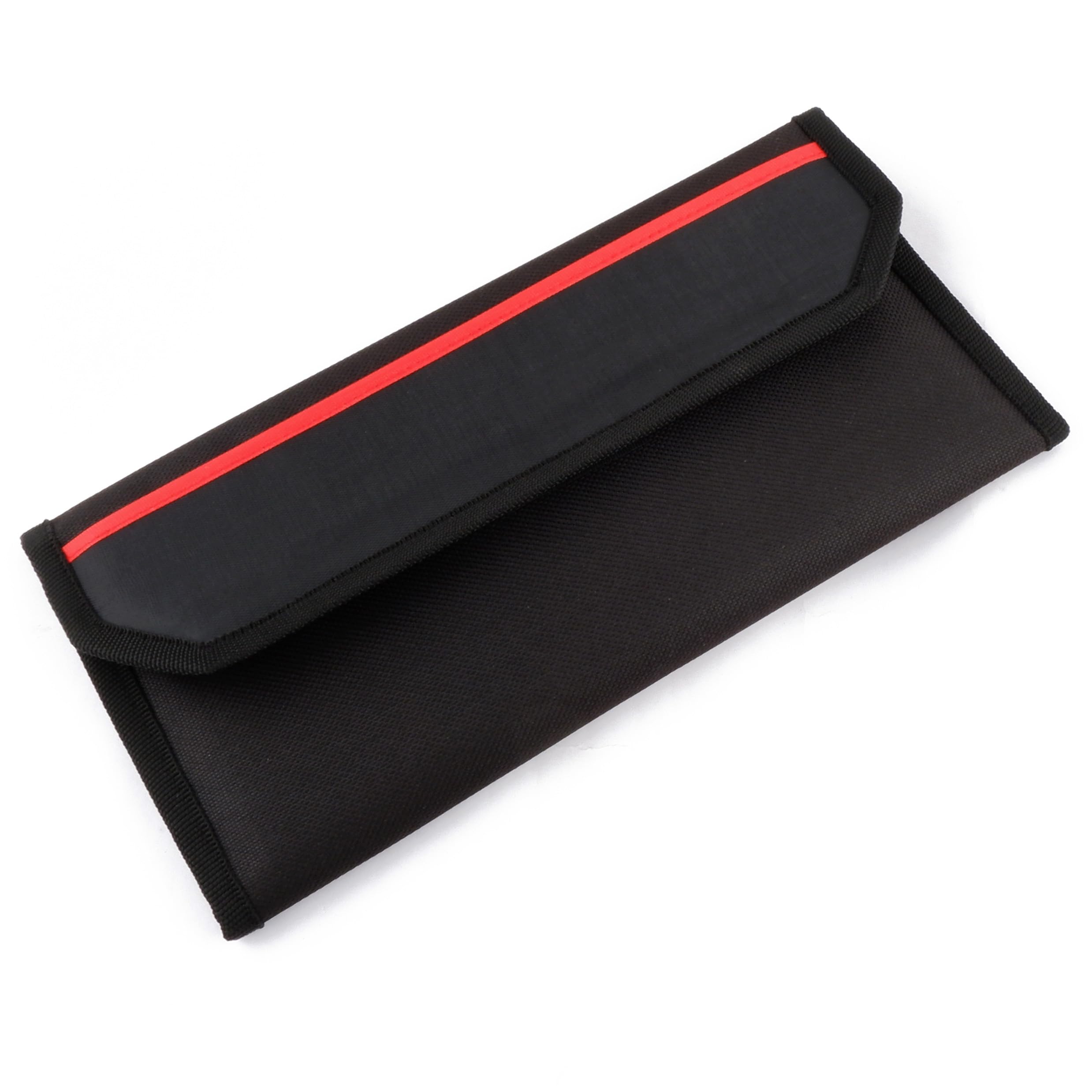 Polyester Portable Two Wheeler/Car Document Holder, Vehicle Document Organiser (Black, 1)