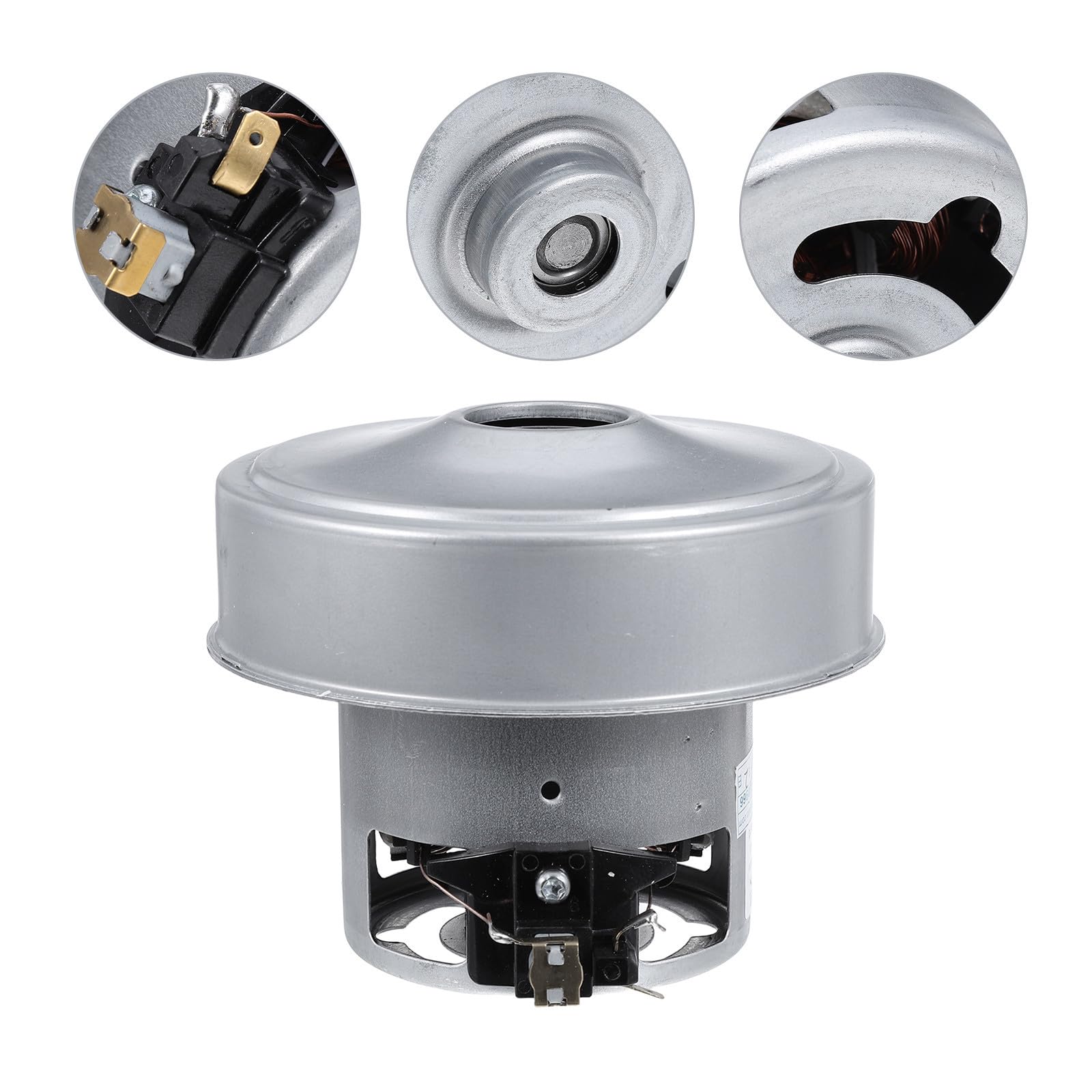 Motor de Aspiración con Potencia de Succión Impresionante para Aspiradora de Agua 1200w de Hierro y Seguridad para Equipo de Limpieza Industrial
