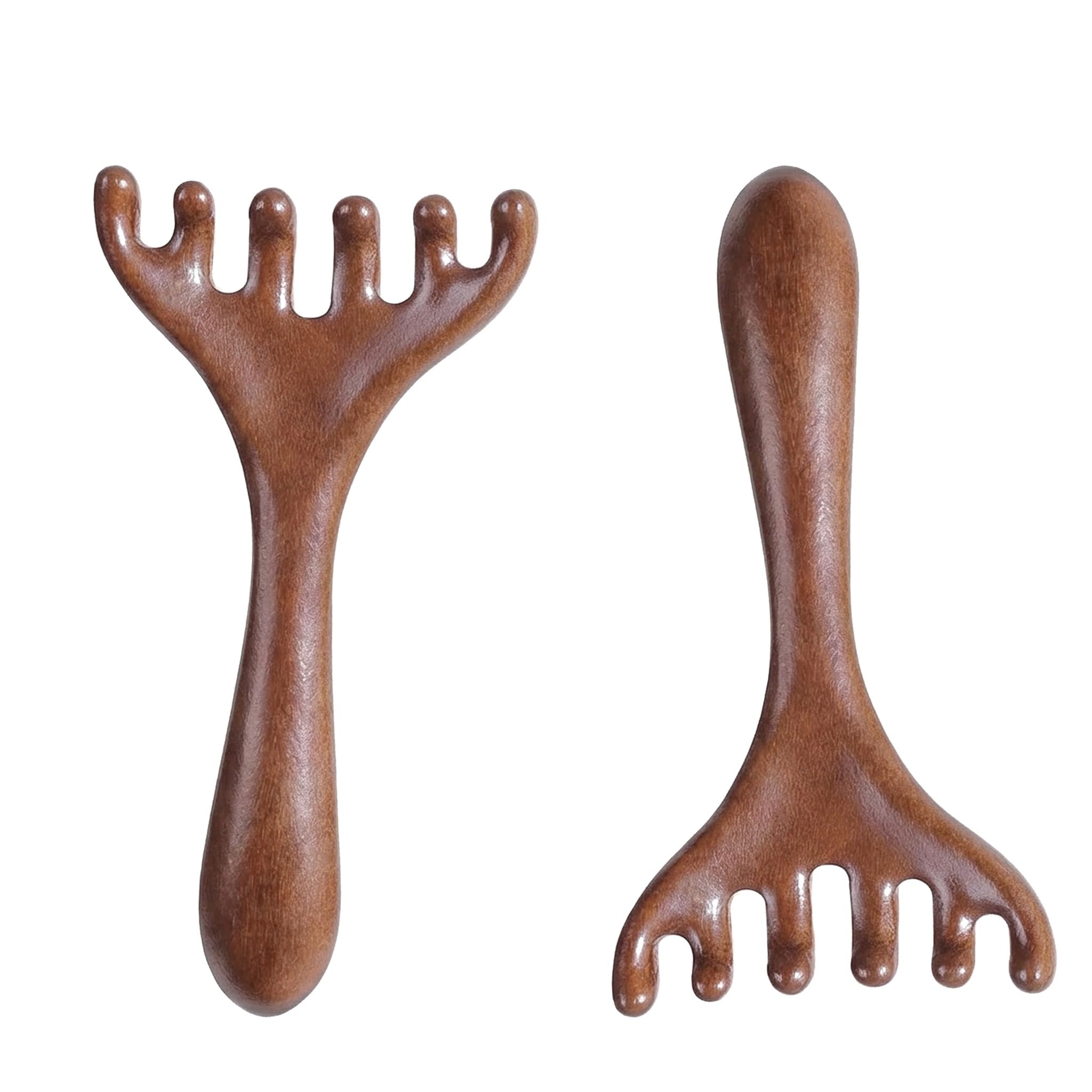 Paquete de 2 Masajeador Cuero Cabelludo, Gua Sha, Masajeador Cabeza, Scalp Massager para Masaje Cabeza, Masajeador de Cabeza, Herramienta Relajación Reducción Estrés, Regalo Mujer Hombre
