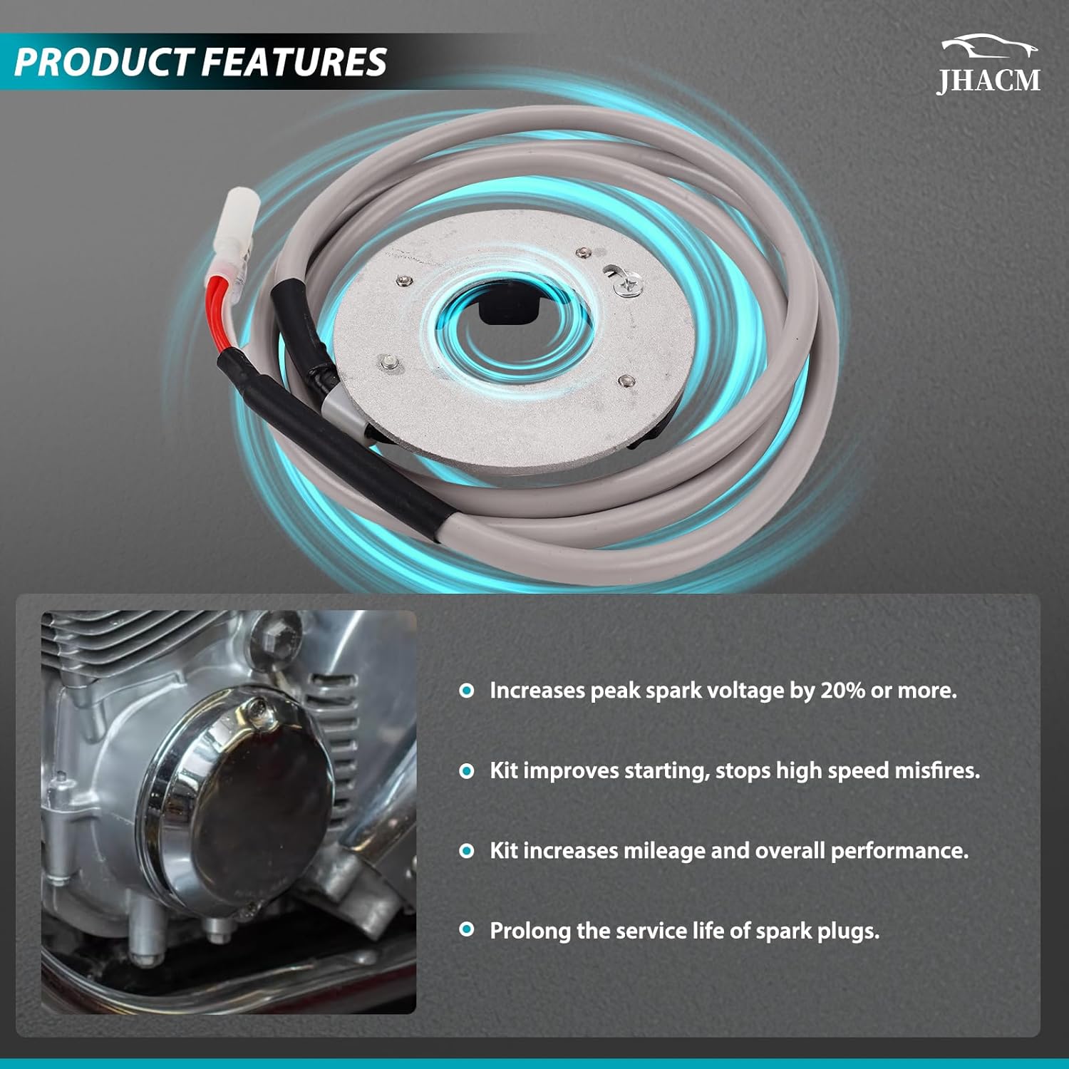 DS1-3 ATV Electronic Ignition System Fit for Honda Goldwing 1000 1975-1979, Replace DS1-3, DS13