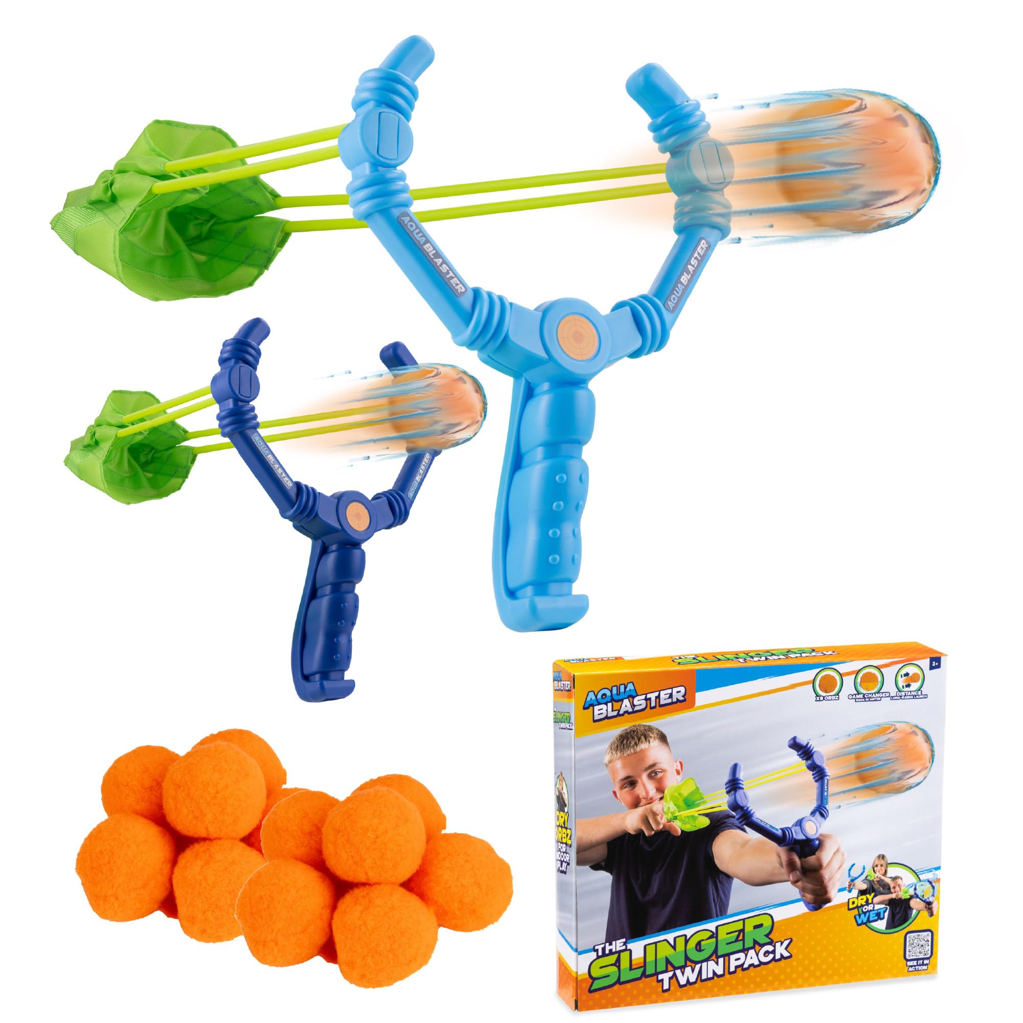 Toyrific Aqua Blaster Soak Slinger Twin Pack