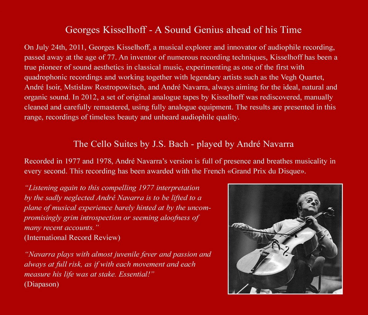 The Cello Suites Bwv 1007-1012