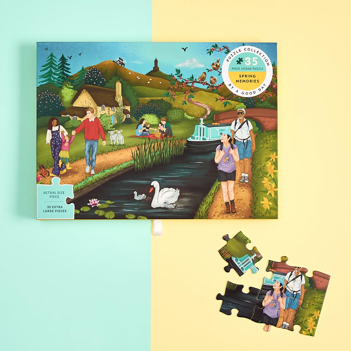 Large Piece Jigsaw Puzzle for Dementia, 35 Piece Dementia Activity for Adults & Alzheimer’s, Bright, Easy Jigsaws for Elderly - Image 3