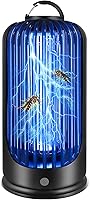 Vista 1 de Bug Zapper 2000V de alta potencia con luz UV eléctrica matamosquitos impermeable lámpara de control de insectos voladores emisores de luz