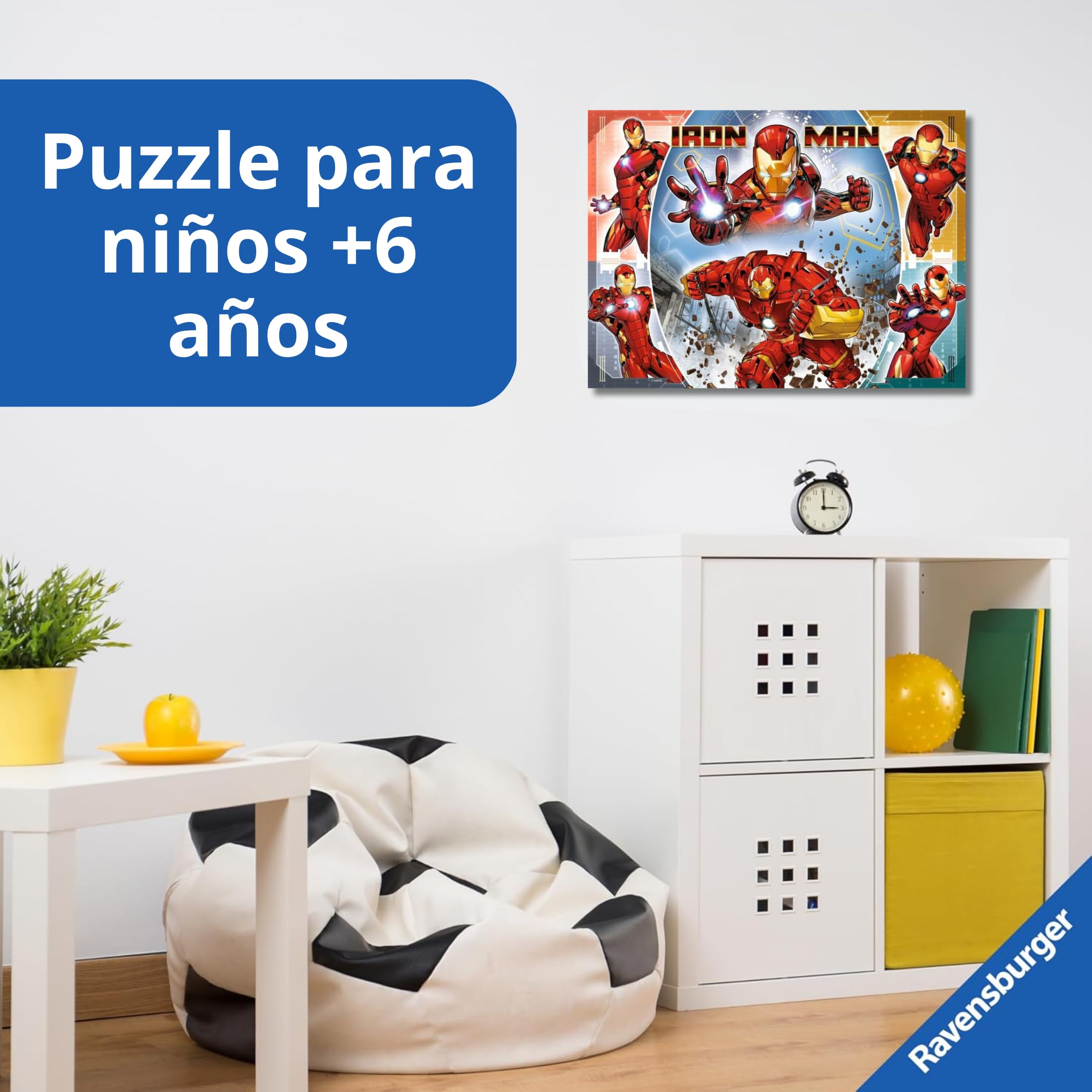 Puzzle Ravensburger Minecraft 100 Piezas XXL - Para Niños De 6+ Años, Educativo Y Divertido