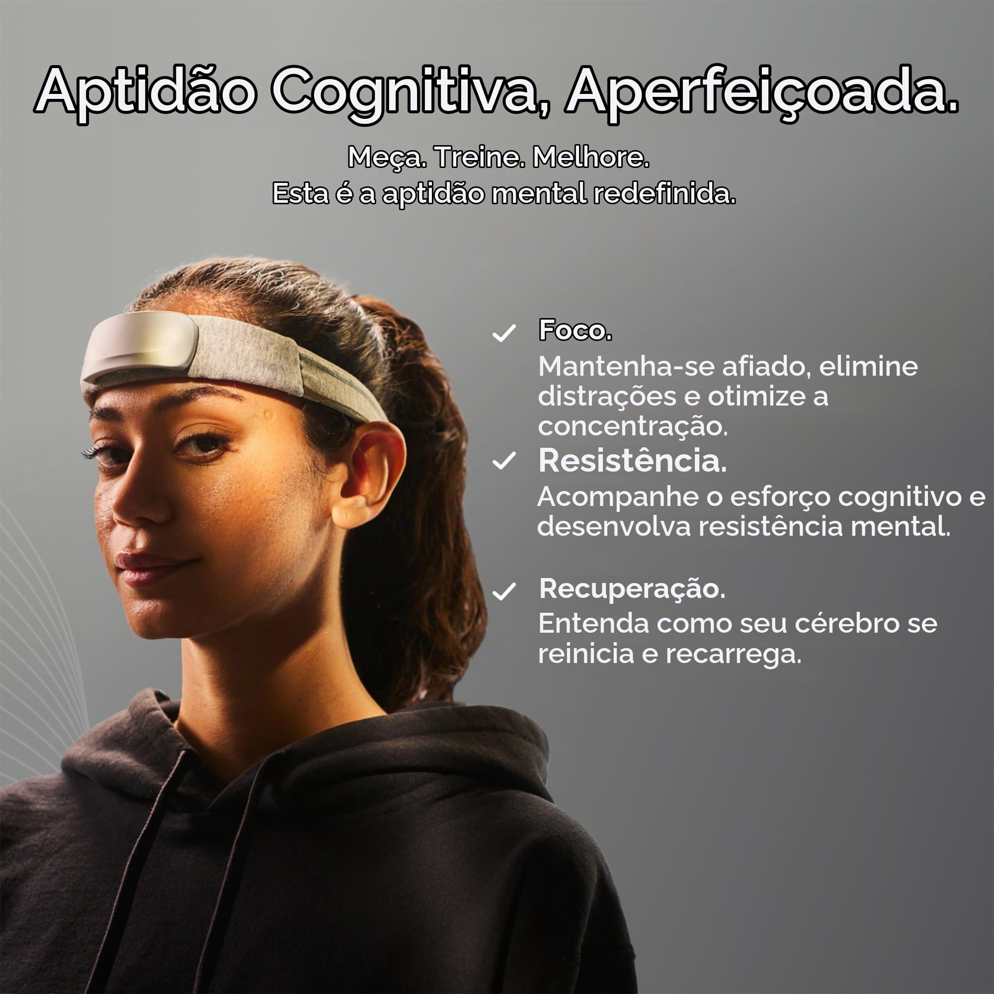 MUSE S Athena 3ª Geração Bandana de Detecção Cerebral para