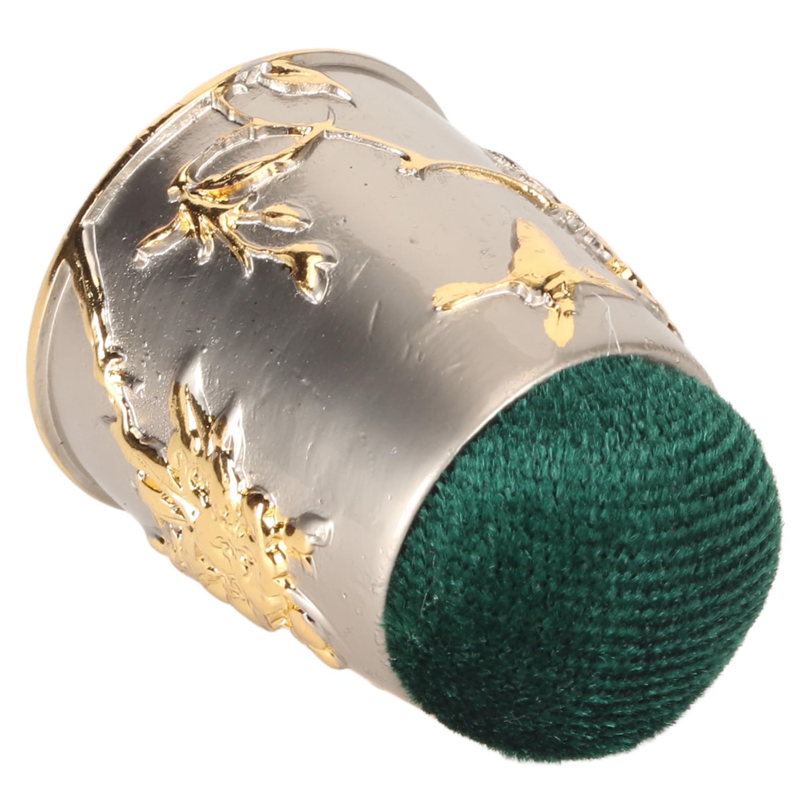 Respicefinem Sewing Pin Cushion with Round Zinc Alloy Base Retro Style Pleuche Fabric Ideal for Quilting DIY Stitchwork Daily Sewing Garment Making Fabric Crochet Projects Wig