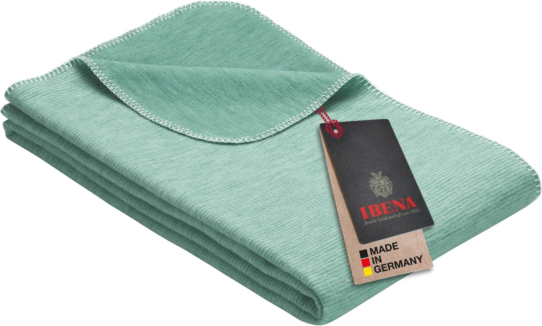 Ibena Venedig Baumwolldecke 140x200 cm Kuscheldecke 100 Baumwolle